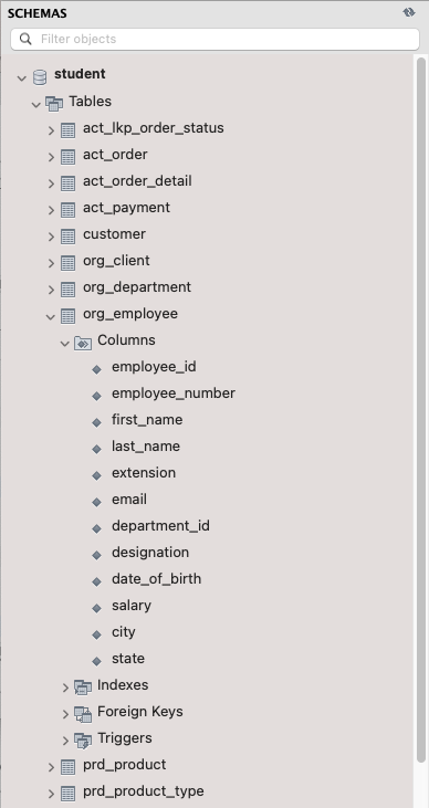 SQL PostgreSQL Database Table Tutorial in PostgreSQL | Tansy